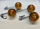 Triumph Turn Signal Blinker Set Long/short Stem Emgo 1971-79. Fixed Price $69.95.