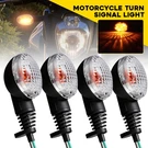 For Kawasaki Ninja 250R 2008-2012 KLX250S KLR650 4X Turn Signal Light Amber Lamp. Fixed Price $25.99.