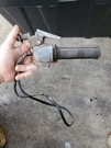 Yamaha L5-T L5TA Throttle Handle Assembly Turn Signal Front Brake Perch. Fixed Price $65.00.