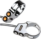 Joker Machine 05-200-3B Rat Eye Led Fork Mount Turn Signals 49MM Black. Fixed Price $153.95.