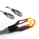 Sword Clear Lens Led Running Turn Signal Light Assistant Indicator Universal Fit. Fixed Price $13.58.