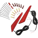 Show Chrome Red Lens Marker Light Set 52-953R. Fixed Price $124.89.