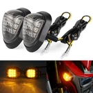 Motorcycle Led Turn Signals Indicator Lights Flush Mount Universal Drl Dirt Bike. Fixed Price $11.98.