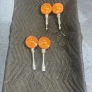 1976-1979 Yamaha XS750 Turn Signals. Front & Rear. Oem. Fixed Price $60.00.