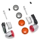 Rear Turn Signal Lights With Bracket Chrome Bullet For Harley Sporster 883 92-22. Fixed Price $50.84.