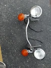 Harley Electra Glide Ultra Front Turn Signal Fog Light Bar Assembly Chrome Oem. Fixed Price $49.00.