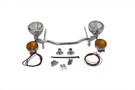 Harley Chrome Spotlamp Kit With Turn Signals Fits 1986-2001 Flst,. Fixed Price $214.58.