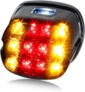 Smoked Led Rear Brake Integrated Turn Signals Taillights Compatible. Fixed Price $59.03.