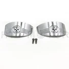 Skull Turn Signal Visors For Harley 86-92 FXRT/86-90 FLST/88-17 FLSTC/94-17 Flhr. Fixed Price $17.46.