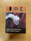 Harley-davidson Eagle Wing Flat Lens Turn Signal Visors Oem 67735-91T. Fixed Price $31.24.