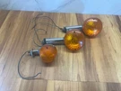 Vintage Set Of Turn Signal Lights Honda? Suzuki? (2)-35600 (1)-STANLEY 0345. Fixed Price $45.41.
