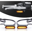 Goodfitment - Led Turn Signals, Flowing Handlebar Marker Light Black. Fixed Price $30.69.