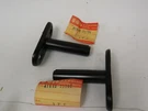 Suzuki Nos TC100, TS100 1973-77 Pair Rear Turn Signal Bracket # 41640-25600. Fixed Price $20.68.