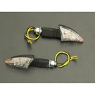 Highway Hawk Turnsignal Set Shark Black Long 2PCS HH-68-9293. Fixed Price $30.89.