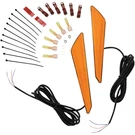 Show Chrome Amber Lens Marker Light Set 52-952A. Fixed Price $124.89.