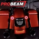 Custom Dynamics Probeam Bullet Black Bezel Smoke Lens Rear Turn Signal 1157 I.... Fixed Price $110.00.