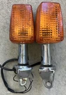 Lot Vintage Honda Motorcycle Stanley 045-7328 Turn Signals Untested. Fixed Price $60.00.