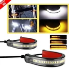 White/amber Switchback Led Fork Turn Signal Drl Light Strips Motorcycle 2X. Fixed Price $11.39.