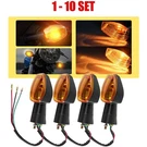 Lens Turn Signal Tail Blinker Light Amber 4-40X For Honda CBR125R 2004-2010. Fixed Price $226.01.
