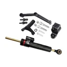 Carbon Fiber Steering Damper Bracket Kit For Ducati Monster 821 797 1200 2014-20. Fixed Price $122.00.