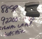 Kawasaki Used Zx Ex Zr More Signal Lamp Washer Good Condition 92200-0165 (8898). Fixed Price $7.00.