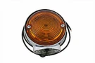 Chrome Turn Signal Front And Rear Single For Harley Davidson By V-twin. Fixed Price $38.10.