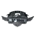 Live To Ride Metal Emblem With Eagle 11CM Wide Self-adhesive V-twin Badge. Fixed Price $30.54.