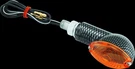 Bikemaster Ministalk Marker Light Oval Carbon/amber 266018. Fixed Price $35.46.