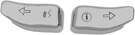 Drag Specialties - 77680C Turn Signal Switch Extension Caps Chrome. Fixed Price $29.87.