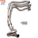 For Kawasaki Ninja ZX6R ZX636 2009-2024 Full System Exhaust Front Link Pipe 51MM. Fixed Price $232.69.