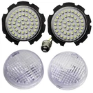Eagle Lights Gen Ii Led Front Turn Signals White Drl, Clear Lenses For Honda Vtx. Fixed Price $139.99.