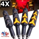 4X Turn Signal Indicators Dual For Sport Motorcycle Dirt Bike Light Blinker. Fixed Price $15.95.
