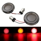 1156 Rear Led Bullet Turn Signal Lights For Harley Touring Electra Glide Softail. Fixed Price $23.22.