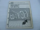 1984 & 1985 Harley Davidson Fxrp Parts Catalog Manual Book 99454-85. Fixed Price $149.00.