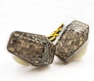Samdo Pair Motorcycle Smoke Led Indicator Blinker Turning Light Flush Mount.... Fixed Price $16.97.