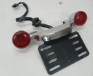 Harley-davidson 2013 Street Glide Rear Turn Signals & License Frame 73314-10. Fixed Price $119.00.
