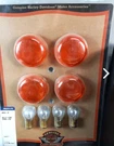 Harley Davidson Bullet Turn Signal Lens Set 69304-02 New. Fixed Price $15.97.