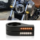 Motorcycle 41MM Front Fork Clamp Led Turn Signals Light Honda Suzuki Yamaha. Fixed Price $25.53.