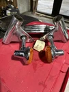 1980 82 Suzuki Gsx 750 Left And Right Front Turn Signals Chrome Fork Holder Set. Fixed Price $45.00.