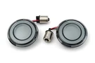Kuryakyn Tracer Red Led Rear Turn Signal Conversion Kit 1156 Smoke Bullet. Fixed Price $166.99.