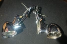 2020 Harley Road Glide Front Turn Signal & Mount Bracket Set Chrome. Fixed Price $125.00.