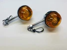 Rear Turn Signals For Norton Triumph Bsa Emgo Short Blinkers. Fixed Price $37.95.