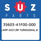 35603-41F00-000 Suzuki Lamp Assy,rr Turnsignal,r 3560341F00000, New Genuine Oem. Fixed Price $122.78.