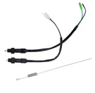 Minho 2PCS Motorcycle Rear Brake Lamp Light Switch Universal, Black. Fixed Price $11.49.