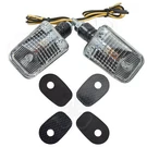 Delta Stalk Turn Signal For Kawasaki Yamaha Light Adapter Blinker Clear Carbon. Fixed Price $19.99.
