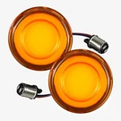 Eagle Lights Halos 2" Front Amber Led Turn Signals Running Harley-davidson. Fixed Price $119.99.