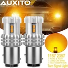 Auxito Amber Yellow 2*1157 7528 12-LED Front Turn Signal Drl Parking Light Bulbs. Fixed Price $13.15.