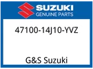 Suzuki Oem Part 47100-14J10-YVZ Cover, Frame Rh (red). Fixed Price $171.85.