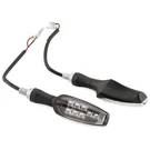Bikemaster 8 Led Turn Signals Black 4" HE017K11. Fixed Price $58.62.