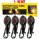 Fit Kawasaki KLR650 2021-2022 Smoked Lens 4-40X Turn Signal Light Blinker Amber. Fixed Price $119.61.